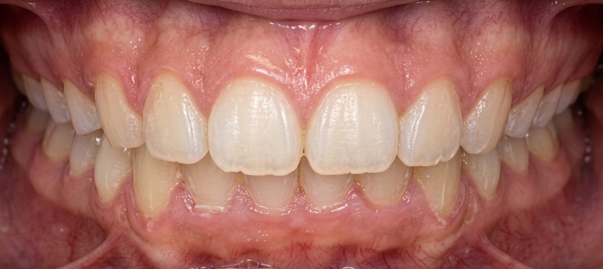 Vivid Smiles patient case 6 before and after treatment comparison after